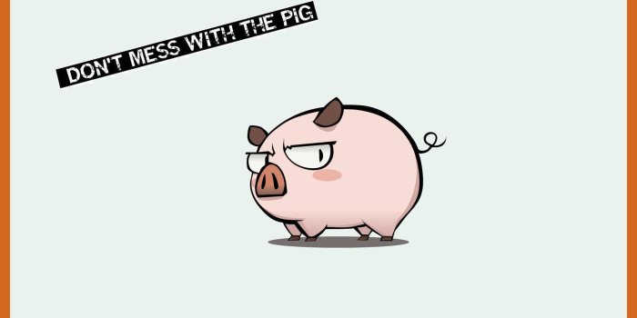 1982x1262 Wallpapers Pig Cute