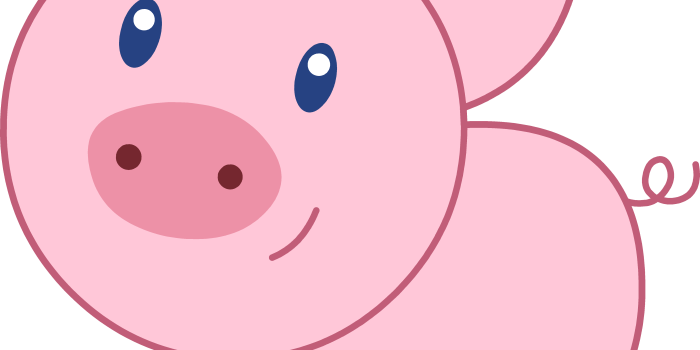 4945x4925 Cute Pigs Clipart