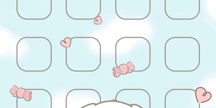 1126x2000 Kawaii Background, Lock Screen Wallpaper, Anime Lock - Sanrio