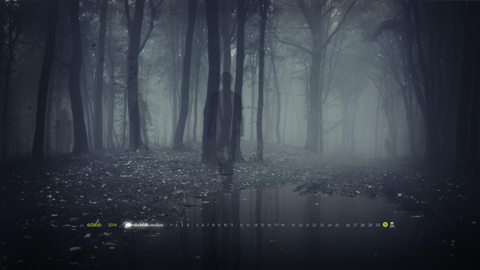 1920x1080 October '14 Free Halloween Wallpaper - SlickFish Studios