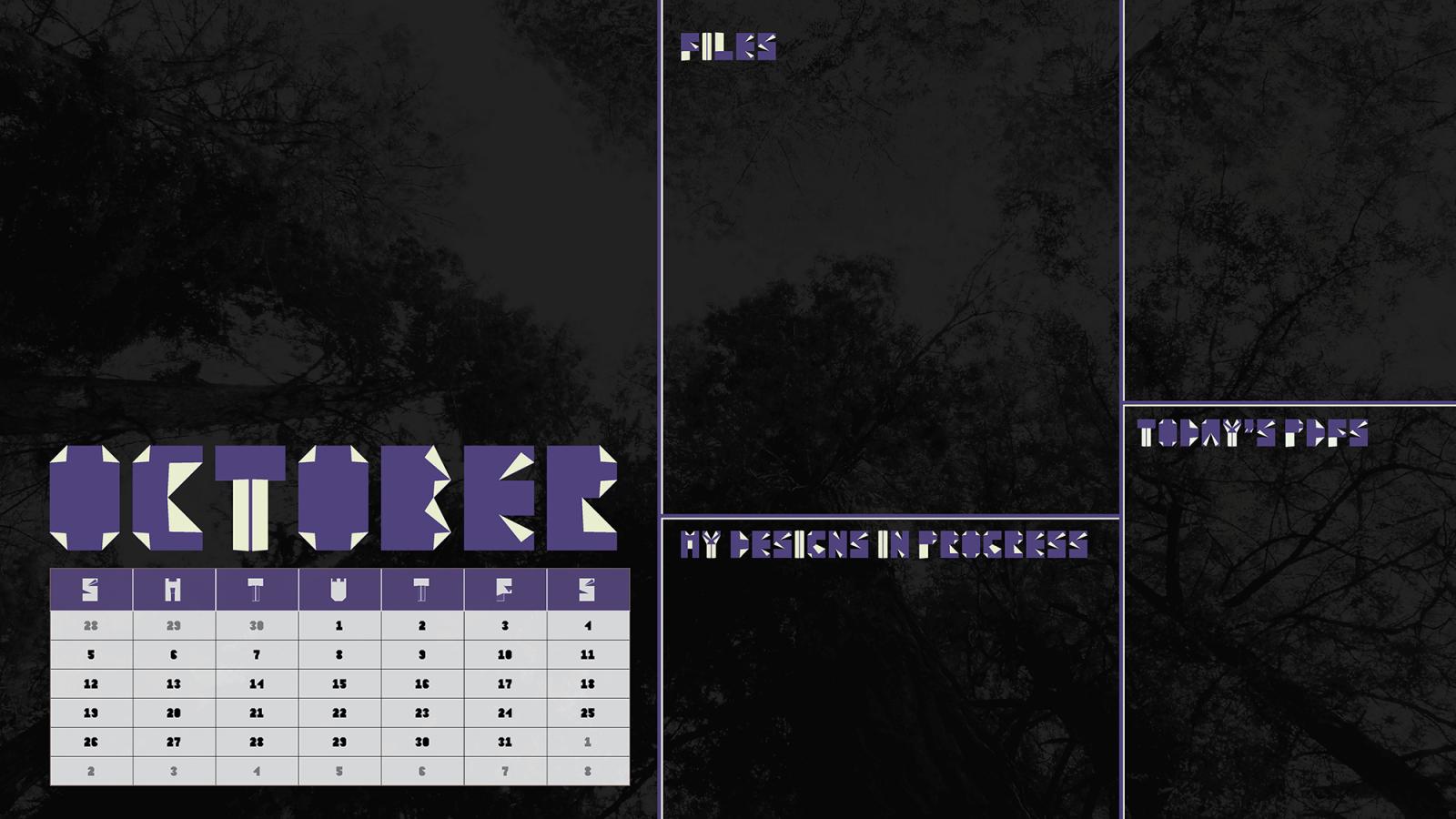 2000x1125 Spooky Tech Wallpaper