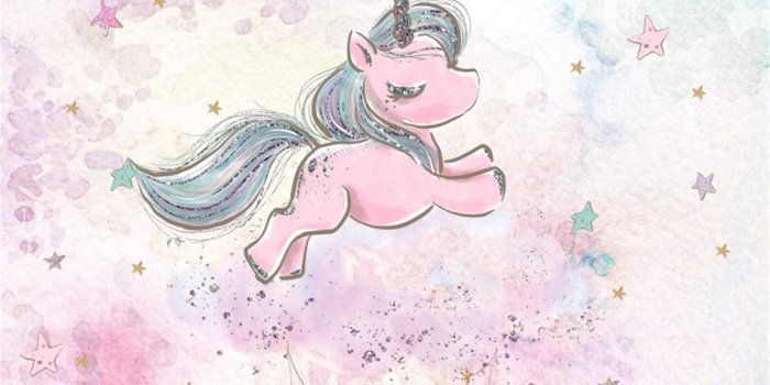 1500x1000 Amazon.com : Laeacco 10x7ft Cute Pink Baby Unicorn Abstract