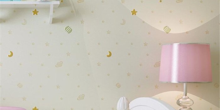 1000x800 Beibehang Cute children star moon cartoon wallpaper bedroom boy