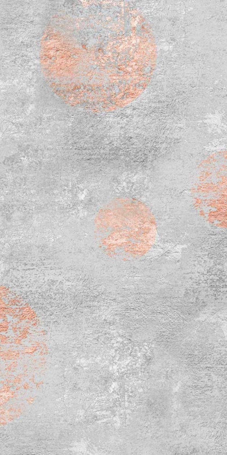 780x1560 Concrete gold circle wallpaper | FEATHR™