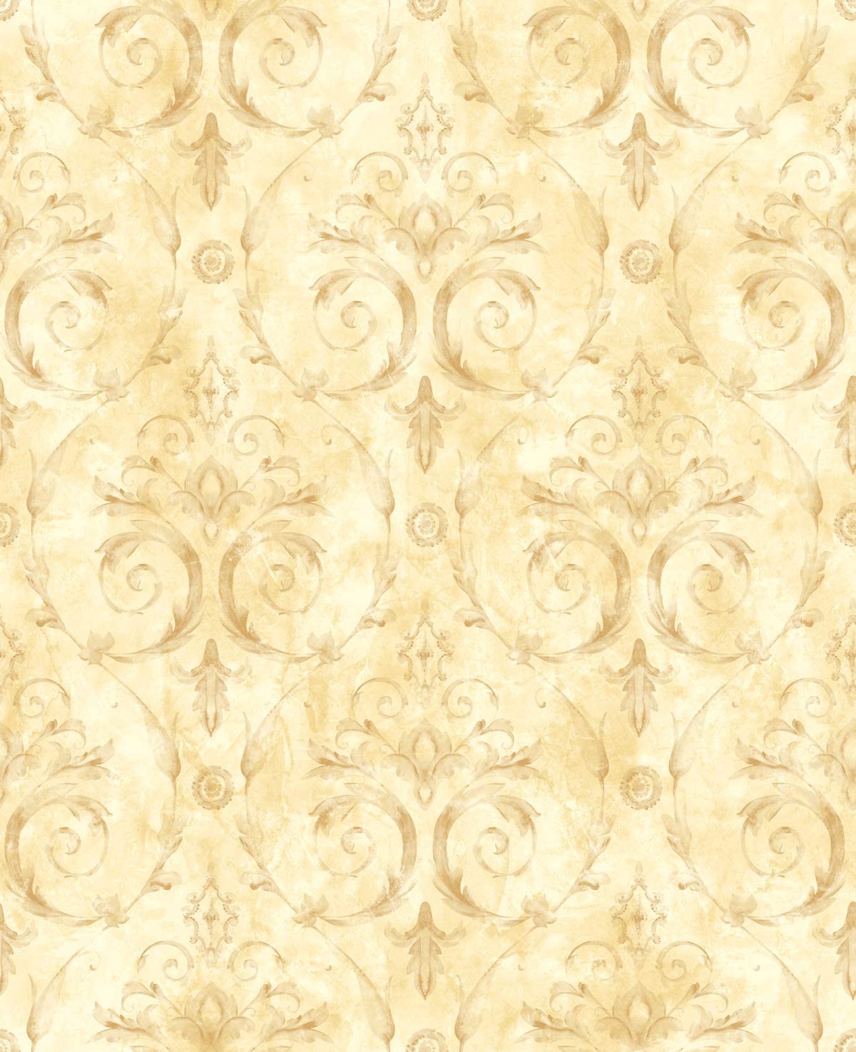 1200x1475 Gold Wallpaper Damask Floral Wallpaper Victorian Wallpaper Vintage