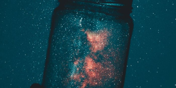 1125x2436 Silhouette, glass jar, milky way, night out wallpaper, 2912x4368