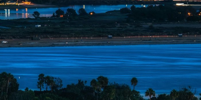 1242x2688 Wallpaper San Diego, city, night, river, lights, USA 5120x2880 UHD 5K  Picture, Image