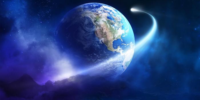 3840x2160 Earth Orbit Wide HD Wallpaper 4K Ultra HD - HD Wallpaper