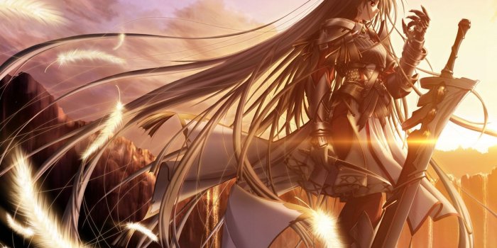 1920x1200 Golden Anime Wallpapers