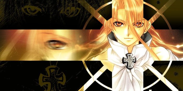 1024x768 Gold Angel «1024x768 «Anime wallpapers «Anime wallpapers