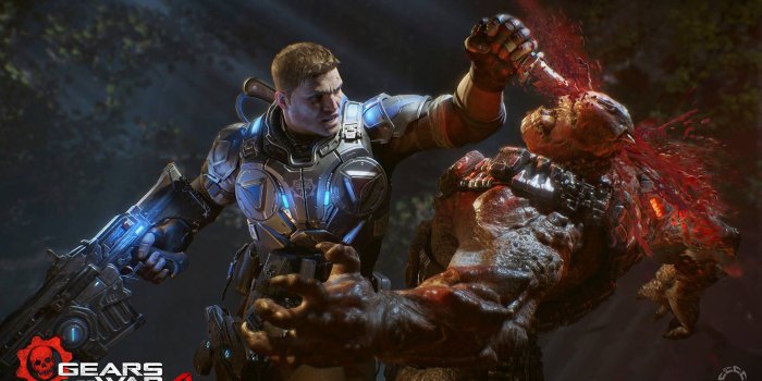 1920x1080 Jd Vs Drone - Gears Of War 5 Pc (#101327) - HD Wallpaper