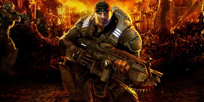 2880x1620 Gears of War Ultra HD Desktop Background Wallpaper for 4K UHD TV