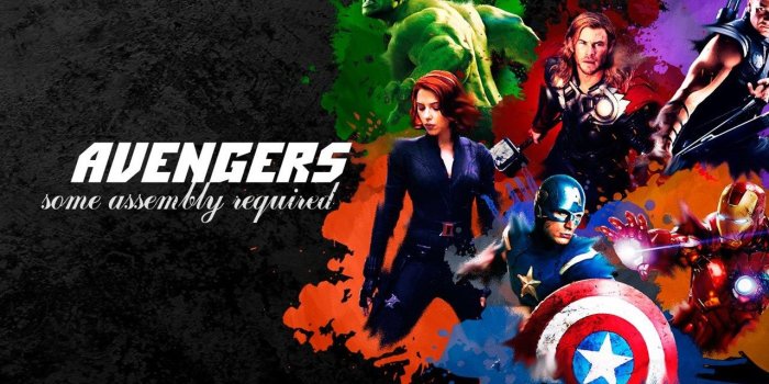 1280x1024 Jestingstock.com Cartoon Avengers Wallpapers Desktop Background