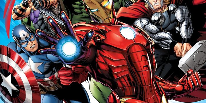 1337x1500 Marvel Avengers Wallpaper XL: Amazon.ca: Home & Kitchen