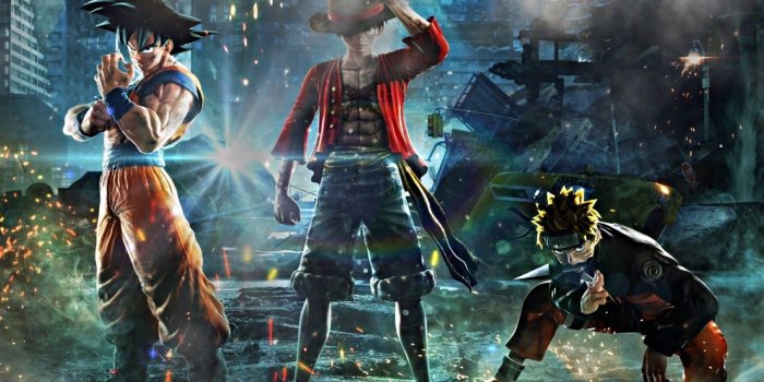 1280x720 Goku, Luffy, Naruto, Wallpaper engine
