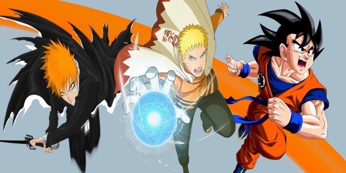 1920x960 New Crossover Ichigo/Goku/Naruto 1.0 8k Ultra HD Wallpaper