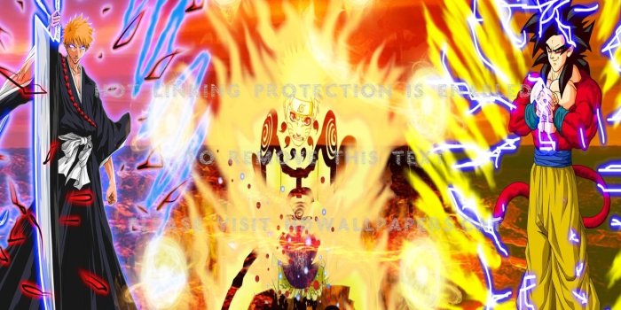 1280x1024 ichigo naruto goku kurosaki trio uzumaki gt