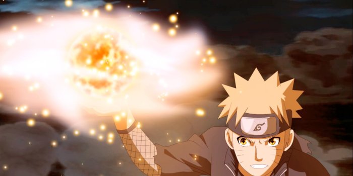 1680x1050 Naruto Shippuden - Naruto Uzumaki,Son Goku Rasen Shuriken HD