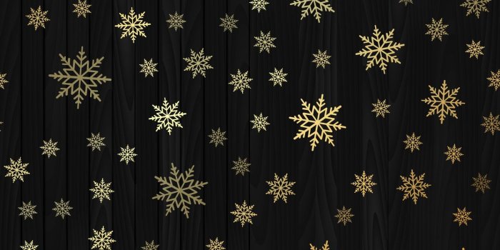 1332x850 Wallpaper winter, snowflakes, gold, New Year, Christmas, golden