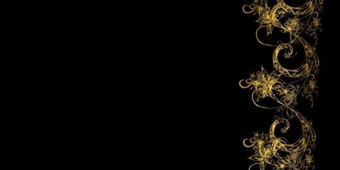 1024x768 Black and Gold Wallpaper 27066 1024x768px