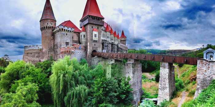 1920x1200 Hunedoara Castle in Romania HD Wallpaper | Background Image