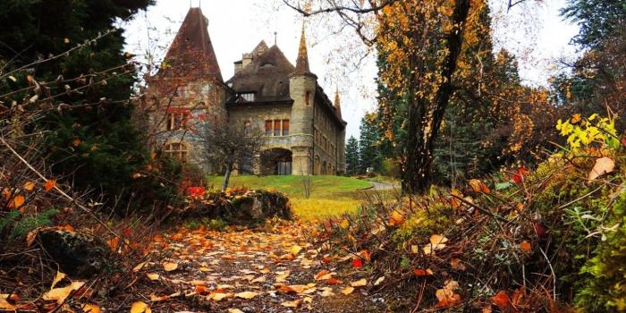 1366x768 nature, Landscape, Architecture, Building, Old Building, Trees