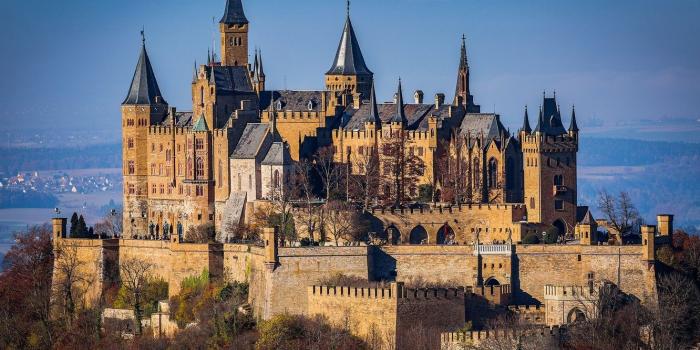 1332x850 Wallpaper autumn, trees, Germany, Germany, castle, Baden