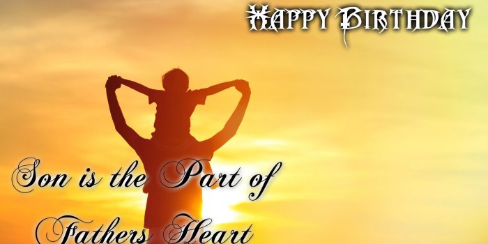 2000x1111 Happy Birthday Son wishes Quotes & Wallpapers From Dad