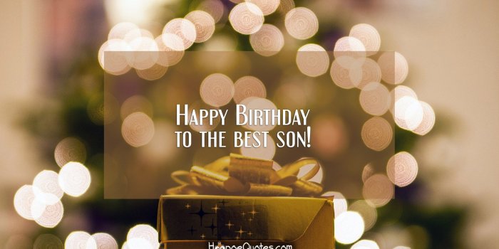 1920x1080 Happy Birthday to the best son! - HoopoeQuotes
