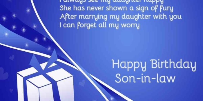 1024x768 170+ Happy Birthday Wishes for Son in Law (2019) Quotes, Messages
