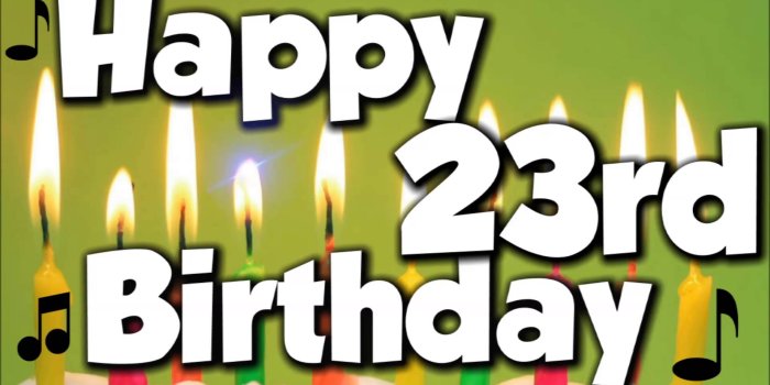 1920x1080 Happy 23th Birthday Wishes And Greetings - Birthday Wishes Zone
