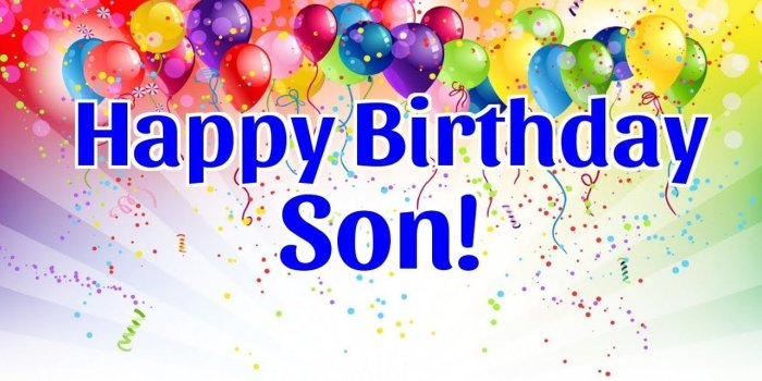 1280x720 Happy Birthday Wishes For Son Images - Kat Chuvig