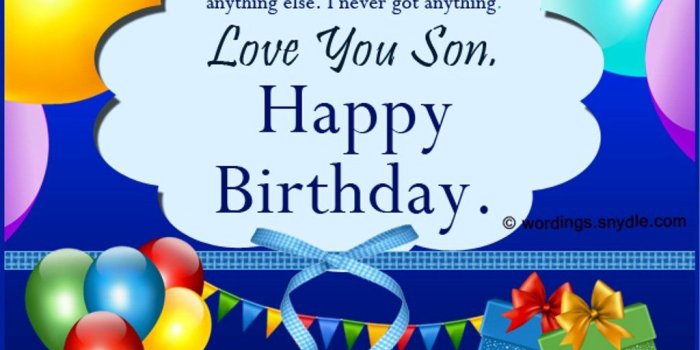 1024x768 43 Birthday Wishes For Son