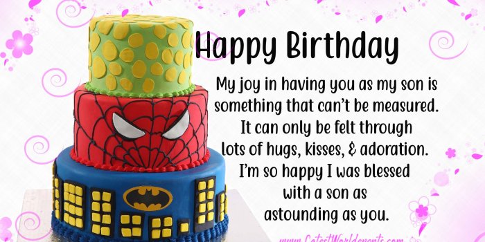 1920x1080 Birthday Wishes For Son| Birthday Quotes For Son - Latest World Events