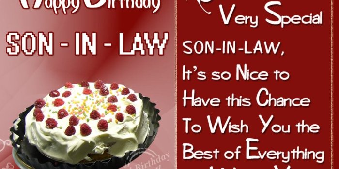 1024x768 Birthday Wishes For Son In Law - Birthday Images, Pictures
