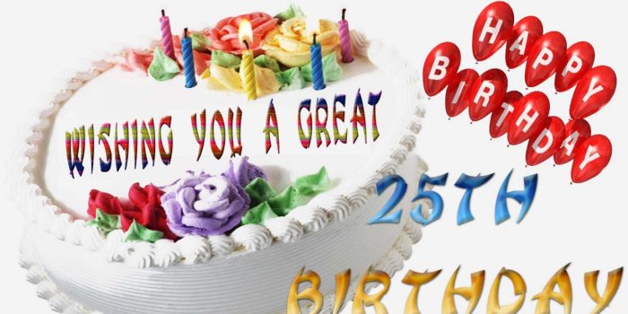 1279x688 Outstanding 25th Birthday Wishes - Birthday Wishes Zone