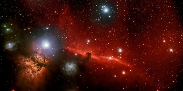 1332x850 Wallpaper Horse Head, Orion, in the constellation, dark nebula