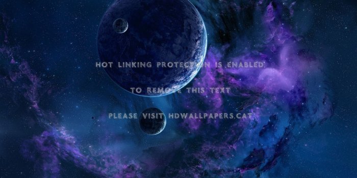 1920x1200 space blue cosmos purple planet dark nebula