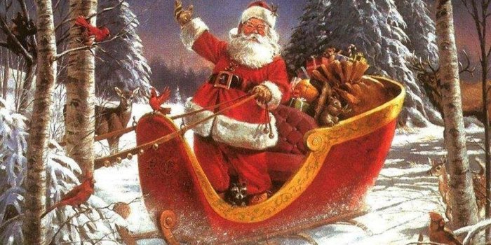 1600x1200 Magic Sleigh Ride Wallpapers