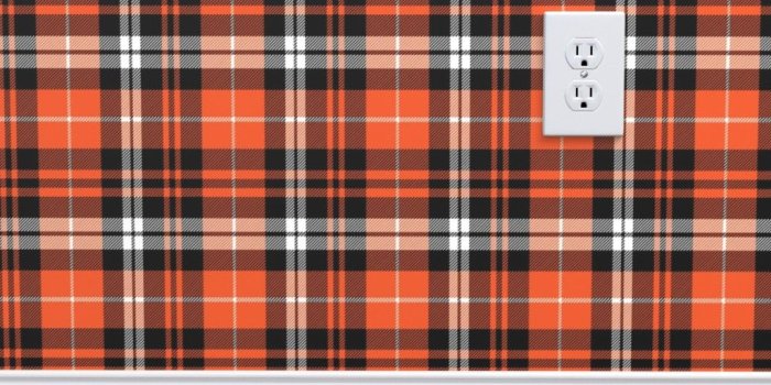 1024x1024 pumpkin fall plaid || orange,black,white - Spoonflower