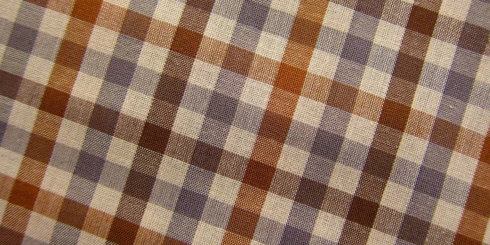1600x1200 Japanese Fabric Plaid Fabric – Brown Plaid Fabric – Half Yard