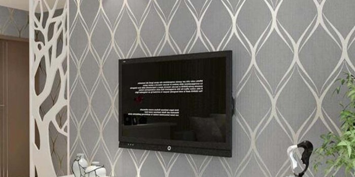 1000x1000 Image result for grey wall paper | Grey wallpaper living room