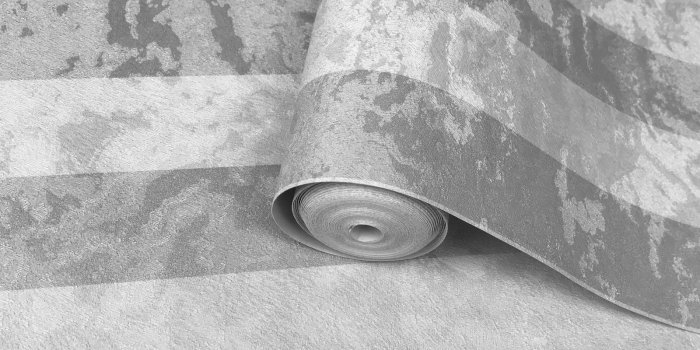 1600x1600 300062 Striped White Silver Grey Rusted Textured Wallpaper