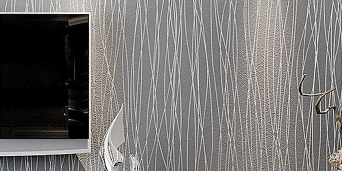 1000x1000 Silver Grey 3d Embossed Textured Stripes Wallpaper Priced Per Roll