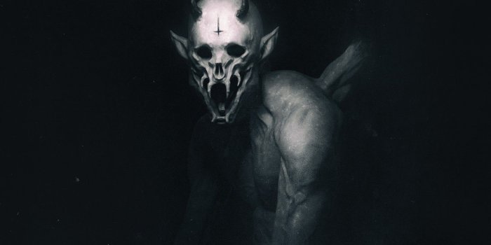 1332x850 Wallpaper Being, Angel, The demon, Fantasy, Fear, Horror, Design