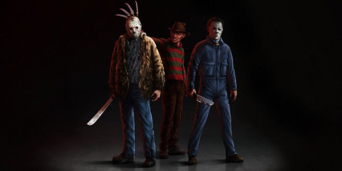 1332x850 Wallpaper Minimalism, Background, Jason Voorhees, Art, Horror