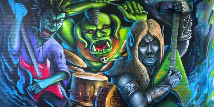 1920x1080 Graffiti Characters Wallpaper For Desktop | 2020 Cute Wallpapers