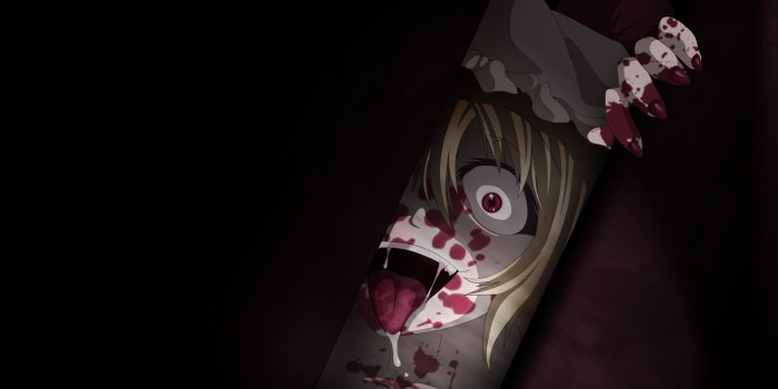 2560x1600 horror touhou blood scary vampires flandre scarlet games 2560x1600