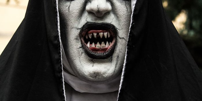 910x1365 HD wallpaper: the nun, film, horror, strange, scary, creepy