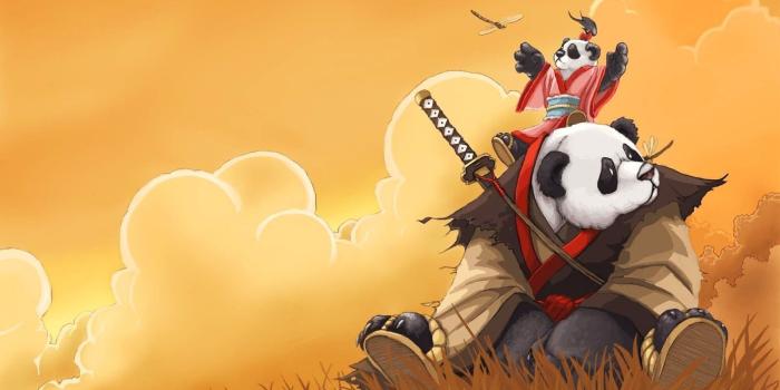 1600x1200 Samurai Panda illustration, anime, panda, World of Warcraft, video games HD  wallpaper | Wallpaper Flare